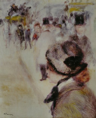 Place Clichy by Pierre Auguste Renoir